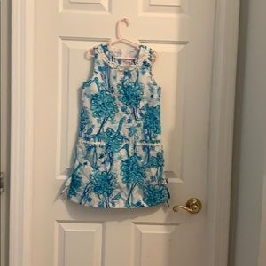 Blue and White Lily Pulitzer Dress